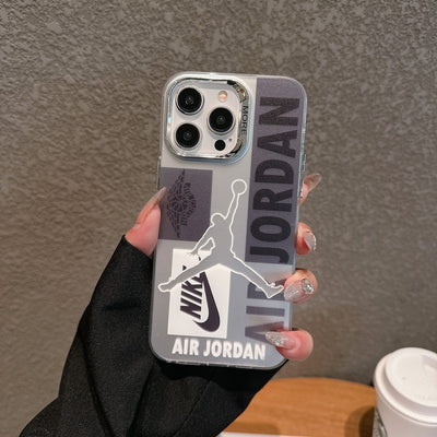 AJ Black & Grey iPhone Case