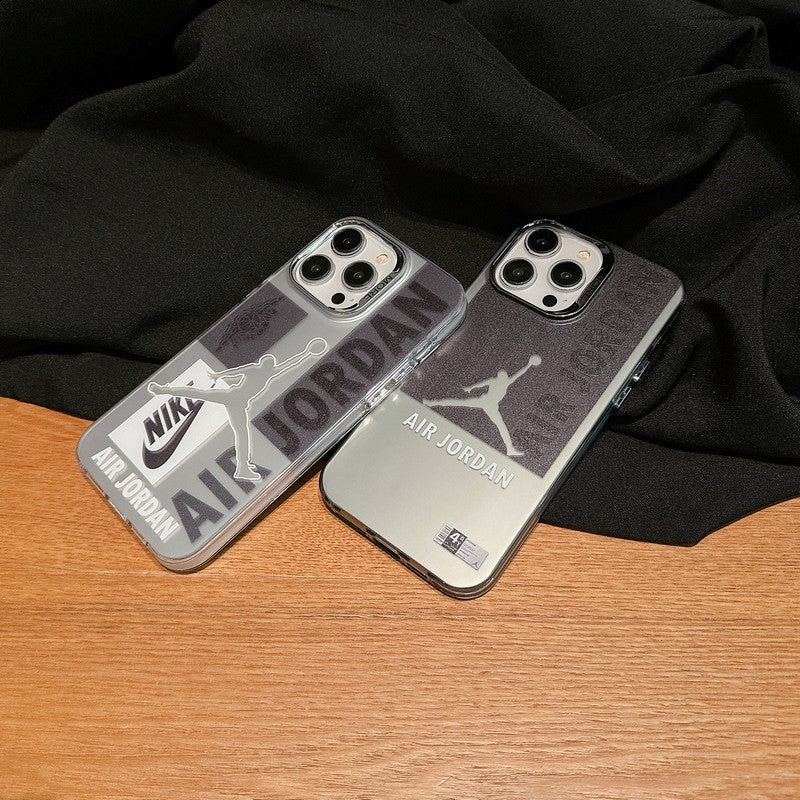 AJ Black & Grey iPhone Case