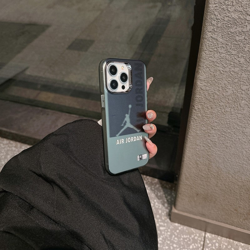 AJ Black & Grey iPhone Case