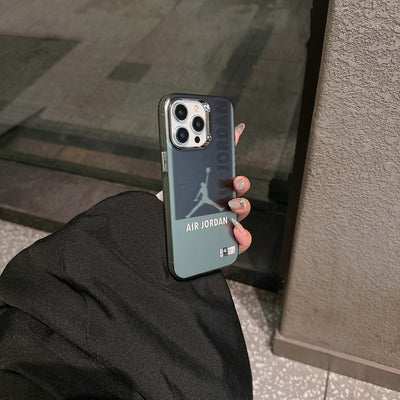 AJ Black & Grey iPhone Case