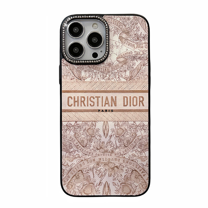 iPhone Case - Dior Pink Diamond Camera Case