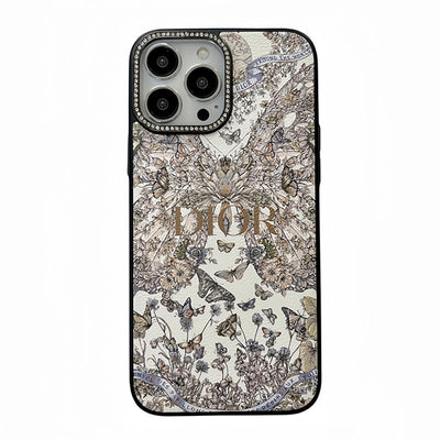 iPhone Case - Dior Diamond Camera Grey Case