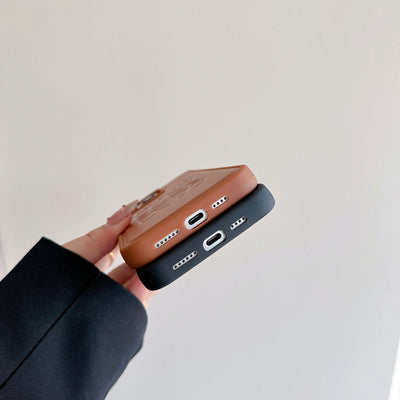 Loe Leather iPhone Case