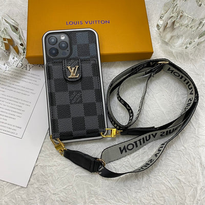 Louis Card Bag Chain iPhone Case