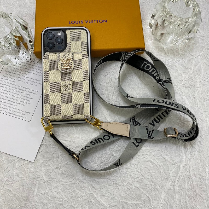 Louis Card Bag Chain iPhone Case