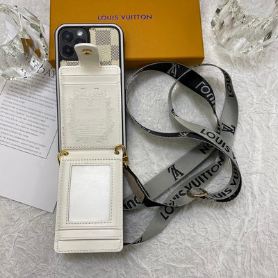 Louis Card Bag Chain iPhone Case