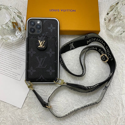 Louis Card Bag Chain iPhone Case