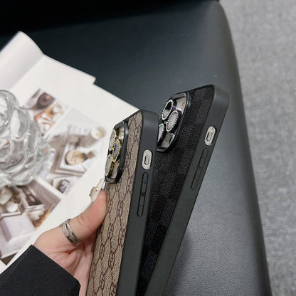 Louis Classic Leather iPhone Case