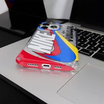 NK Vintage Just Do It Square iPhone Case