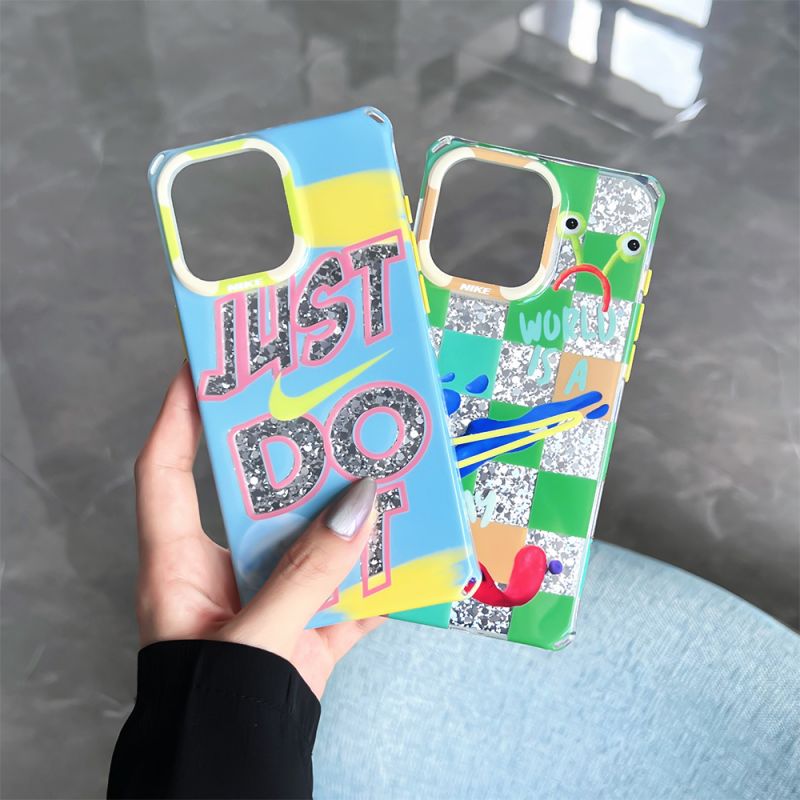 NK Just Do It Square iPhone Case