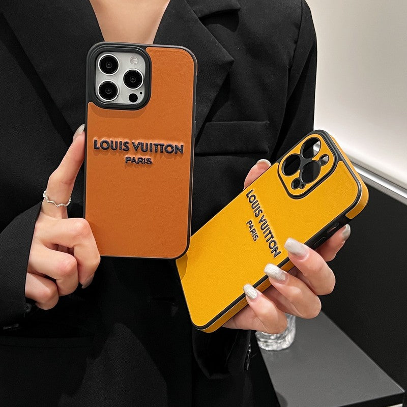 Louis Orange & Yellow iPhone Case