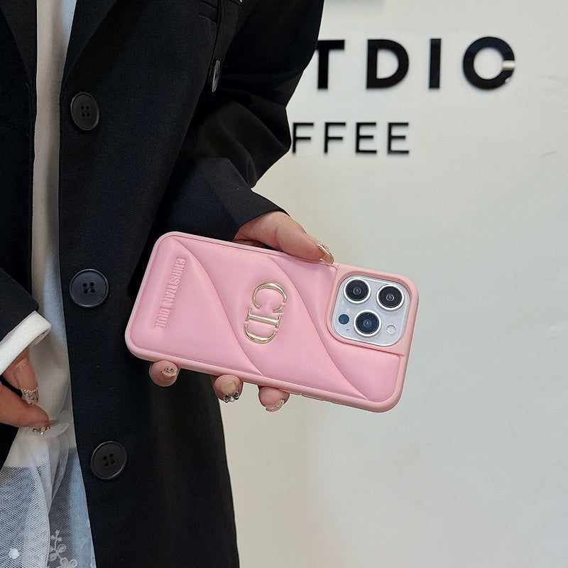 CD Leather Color iPhone Case