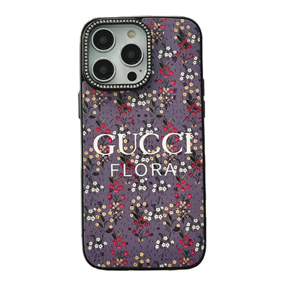 iPhone Case - GUCCI Flora Diamond Camera Case