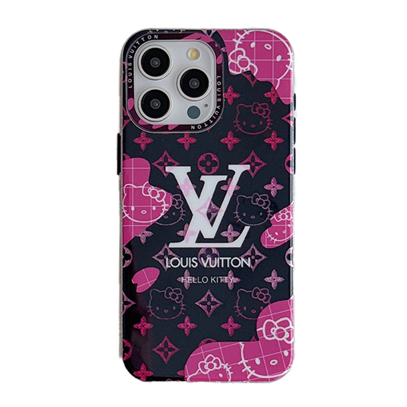 iPhone Case - Louis Vuitton Blue & Pink Case