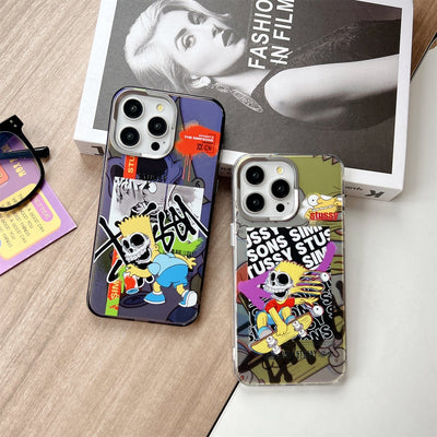 Stu x The Simpsons iPhone Case