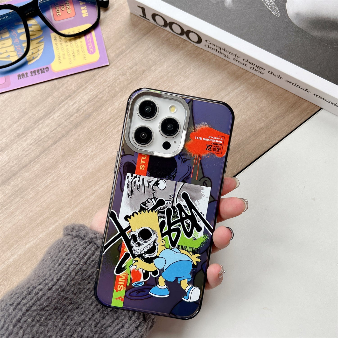 Stu x The Simpsons iPhone Case