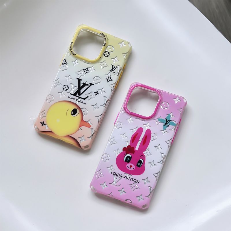 Louis Duck & Rabbit Square iPhone Case