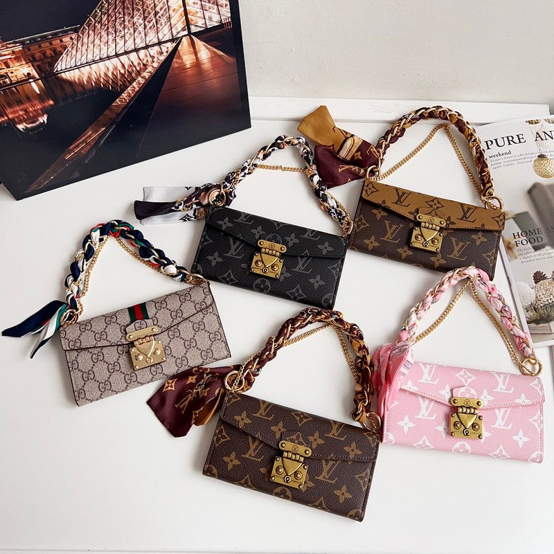 Louis GG Scarves Bag iPhone Case