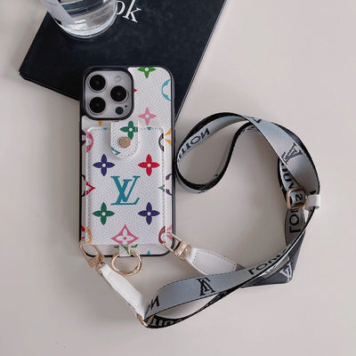 Louis Card Bag Classic Chain iPhone Case