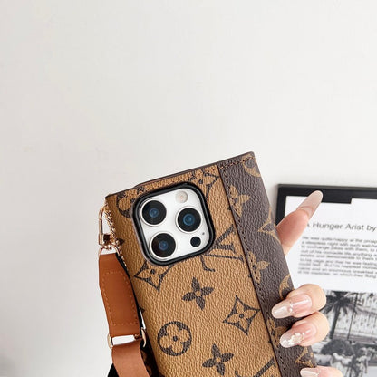 Louis GG Crossbody Bag iPhone Case