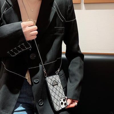 Pra Crossbody Diamond iPhone Case