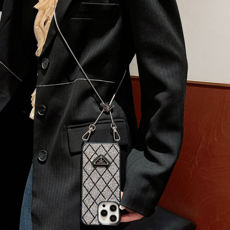 Pra Crossbody Diamond iPhone Case