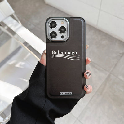 BB Leather iPhone Case