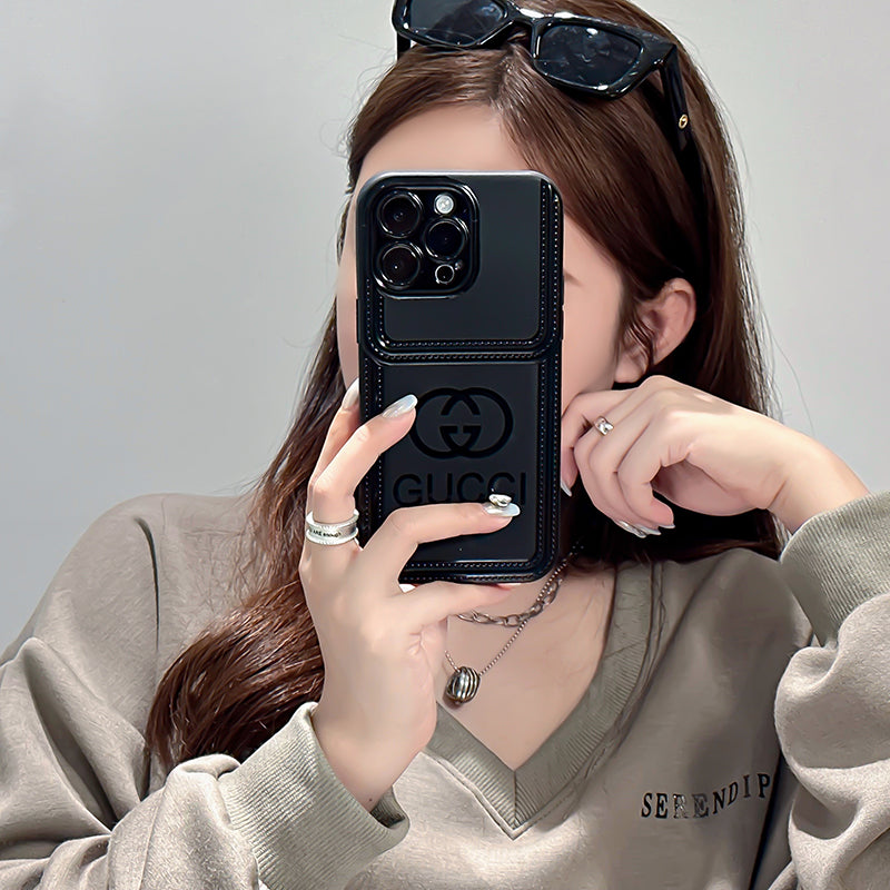 GG Black iPhone Case