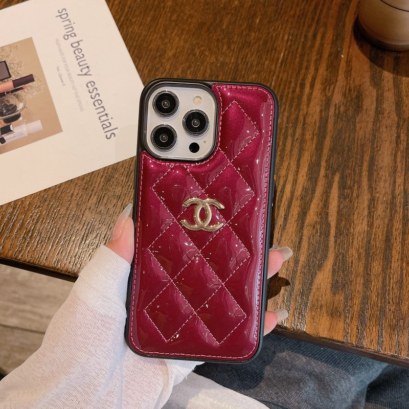 CC Color Leather iPhone Case