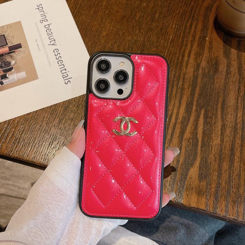 CC Color Leather iPhone Case