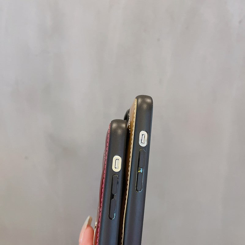 CC Color Leather iPhone Case