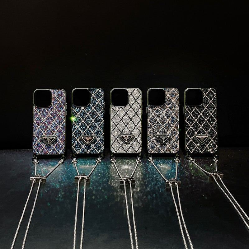 Pra Crossbody Diamond iPhone Case