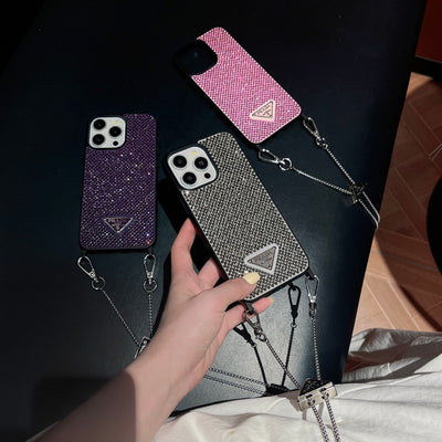 Pra Crossbody Crystal iPhone Case