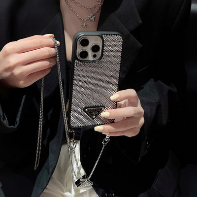 Pra Crossbody Crystal iPhone Case