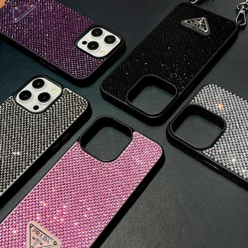 Pra Crossbody Crystal iPhone Case