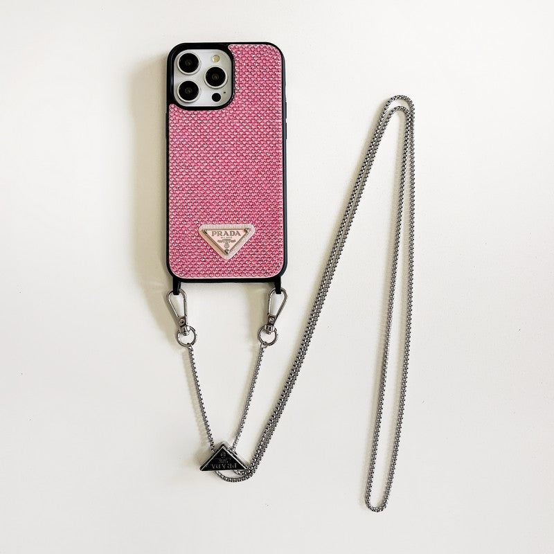 Pra Crossbody Crystal iPhone Case