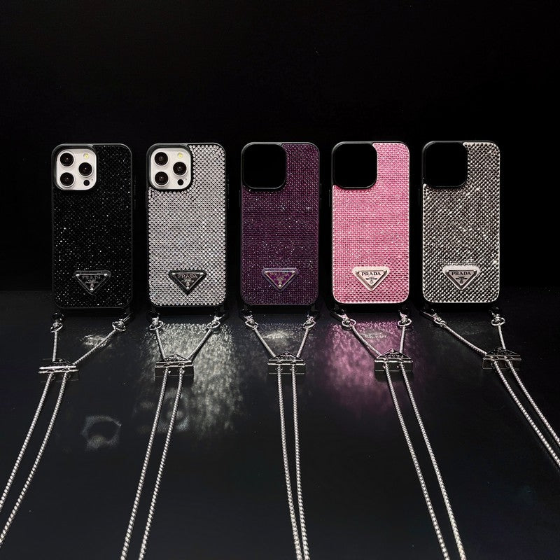 Pra Crossbody Crystal iPhone Case