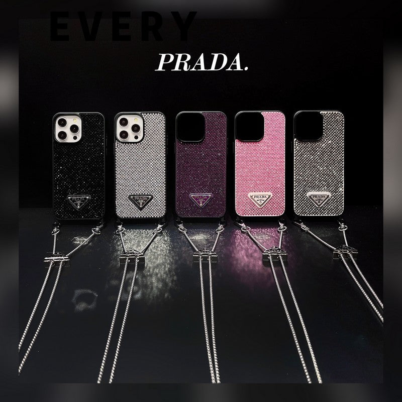 Pra Crossbody Crystal iPhone Case