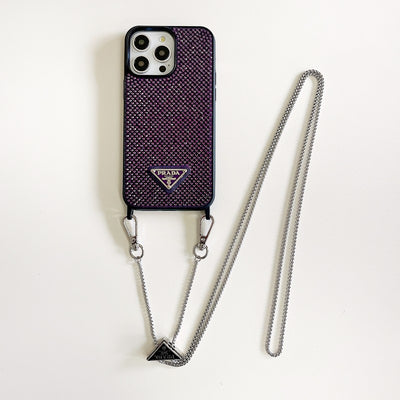 Pra Crossbody Crystal iPhone Case