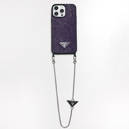 Pra Crystal Chain iPhone Case