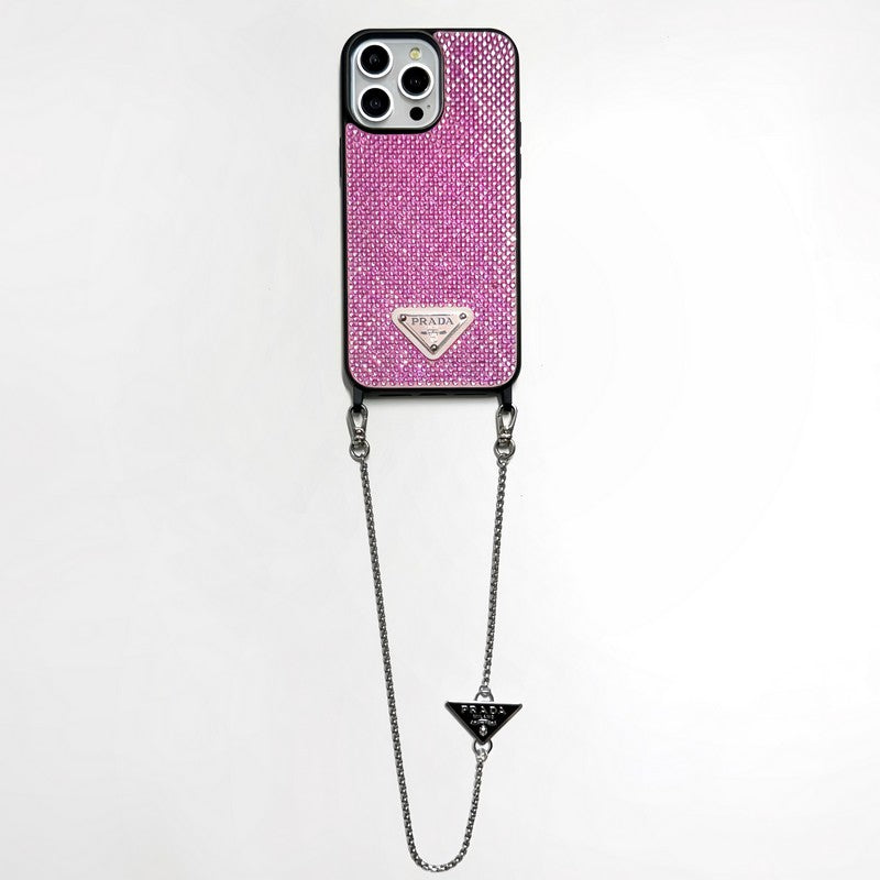 Pra Crystal Chain iPhone Case