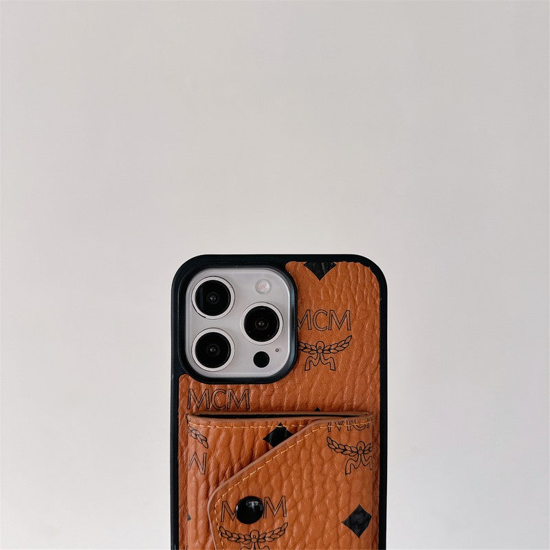 MCM Card Holder Color iPhone Case