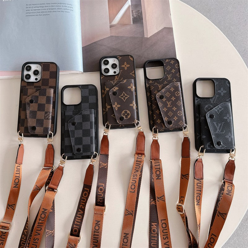 Lou Card Side Bag Crossbody iPhone Case