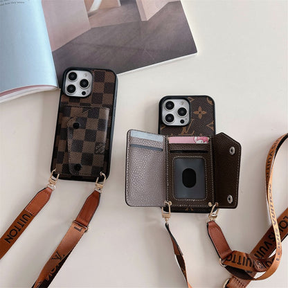 Lou Card Side Bag Crossbody iPhone Case