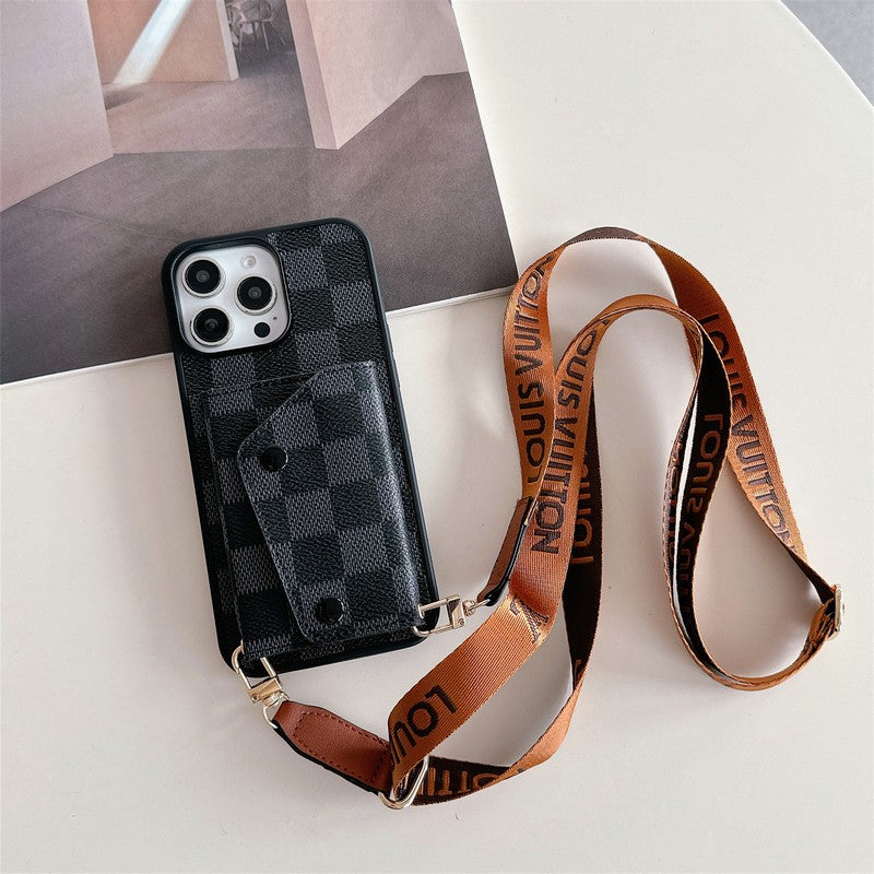 Lou Card Side Bag Crossbody iPhone Case