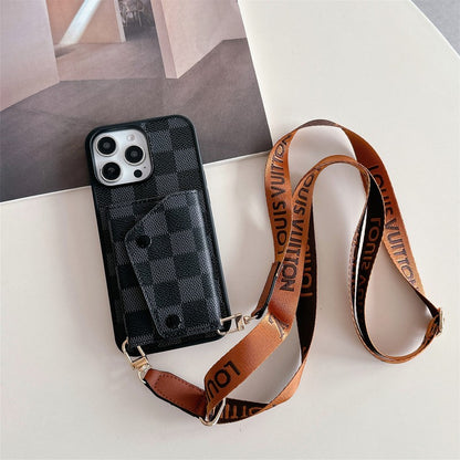 Lou Card Side Bag Crossbody iPhone Case