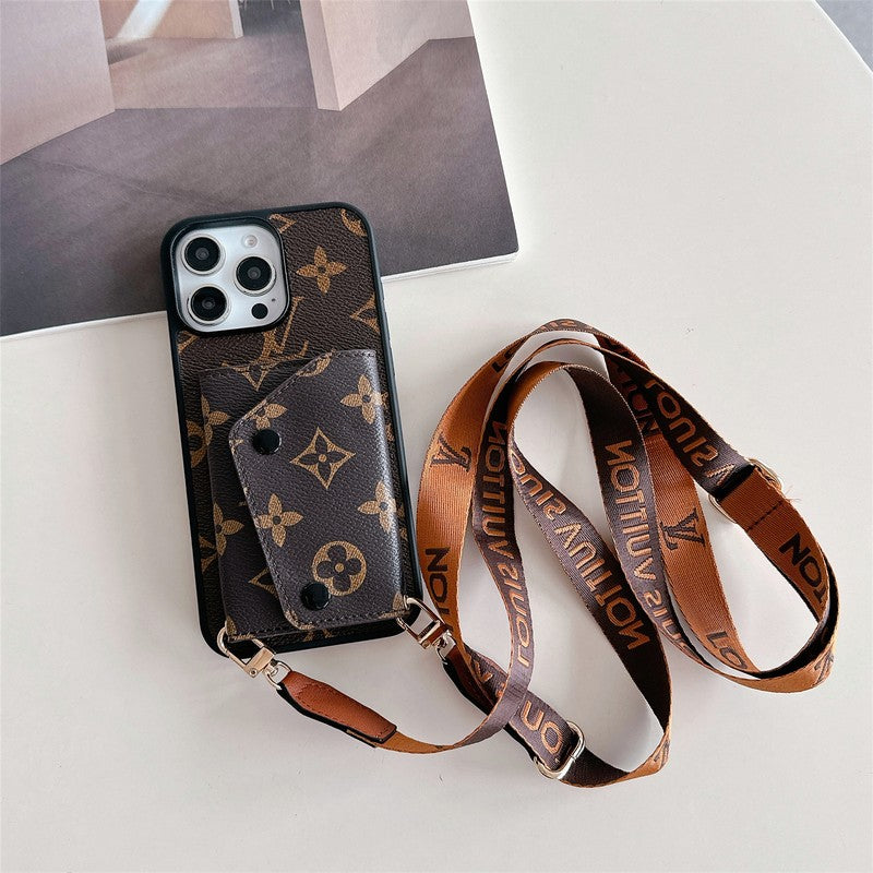 Lou Card Side Bag Crossbody iPhone Case