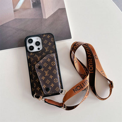 Lou Card Side Bag Crossbody iPhone Case