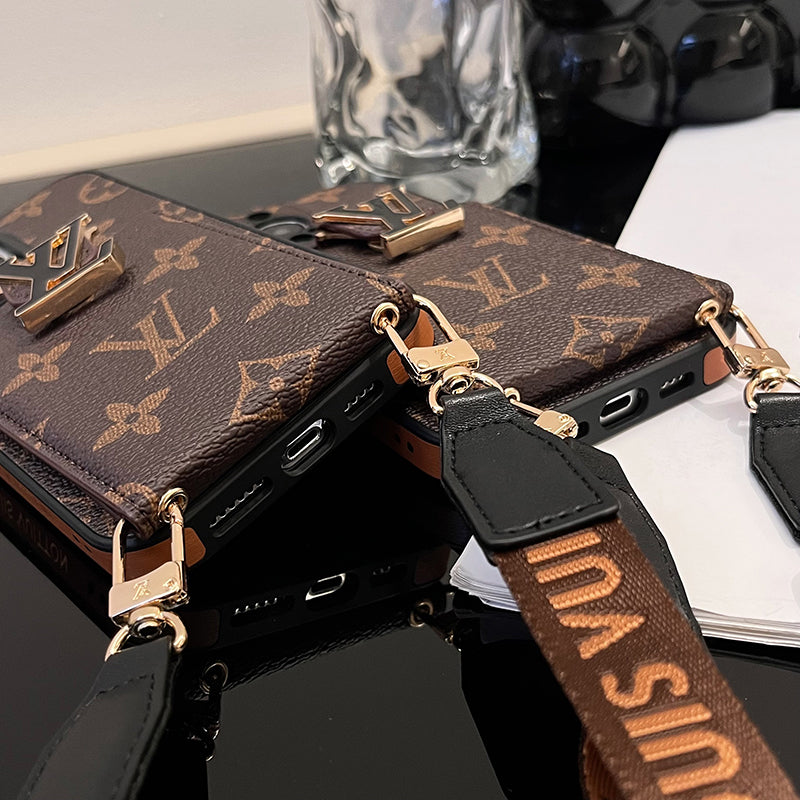 Louis Card Bag Chain iPhone Case