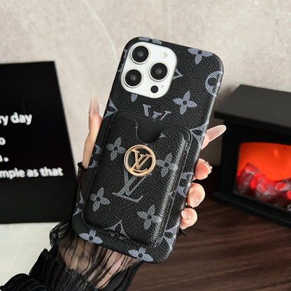 Louis GG New Card Holder iPhone Case